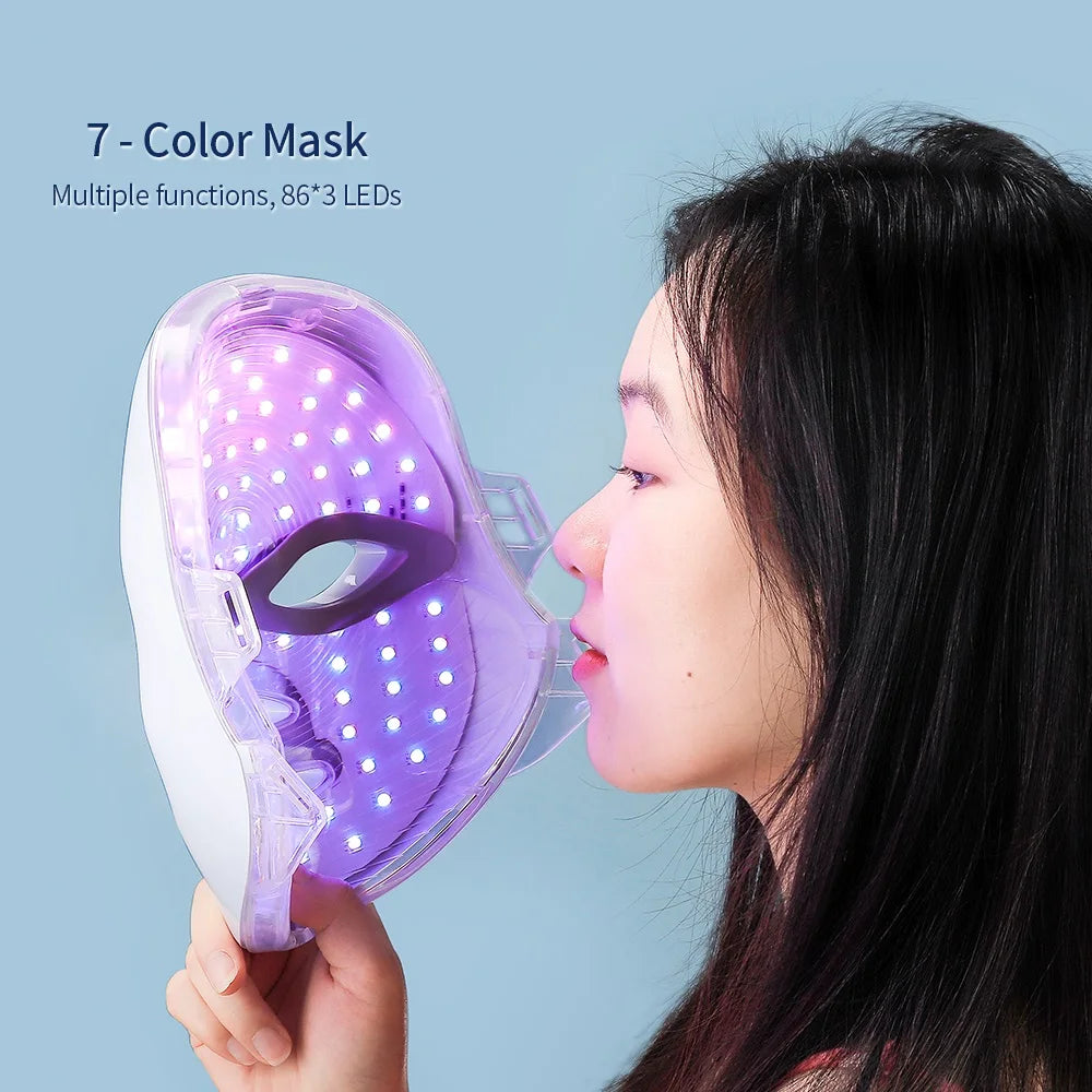 RadiantGlow LED Skin Therapy Mask